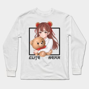 Cute bear Long Sleeve T-Shirt